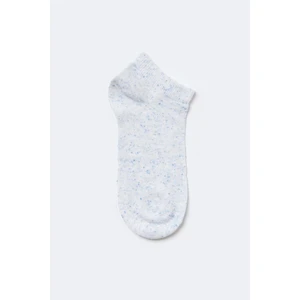 Katia & Bony Desenli Patik Çorap Mavi Melanj