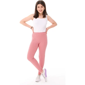 Irk Lemoon Kız Çocuk Fitilli Yüksek Bel Toparlayici Uzun Spor & Günlük Tayt