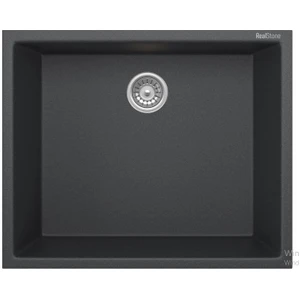 Real Stone K005 Gordion 52 Antrasit Granit Mutfak Eviyesi