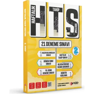Artıbir Yayınları 2. Sınıf (Hts) Haftalık Takip Sistemi Yeni Nesil 20 Deneme Sınavı (Optik Okumalı)