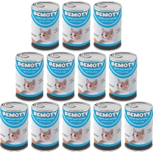 Balık Etli Yavru Kedi Konserve Mama 12*415 gr