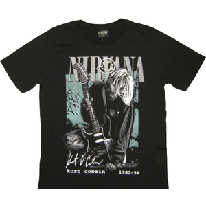 Tişört-Kurt Cobain L
