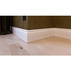 İnan Yapı Lake Beyaz Eko-B Model 10 cm Pvc Süpürgelik