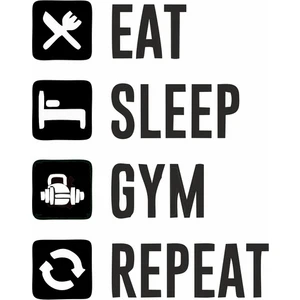 Reysa Tasarım Gym Hayatı Duvar Sticker Siyah 16X20 cm