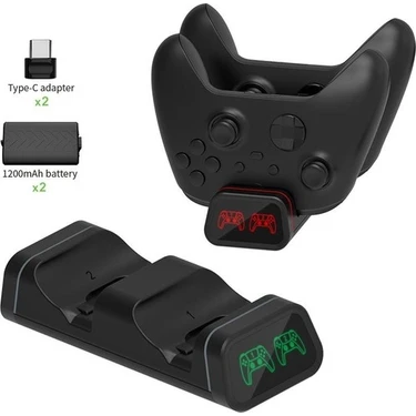 Comse Xbox Series S x   Dock Wireless Controller Şarj Istasyonu Göstergeli 1200