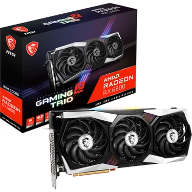 MSI VGA RADEON RX 6800 GAMING Z TRIO 16G RX6800 16GB GDDR6 256B PCIE 4.0 X16 (3XDP