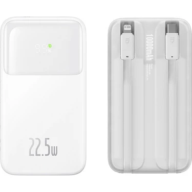 Baseus Comet Series 10000MAH 22.5W Hızlı Şarj Dijital Göstergeli