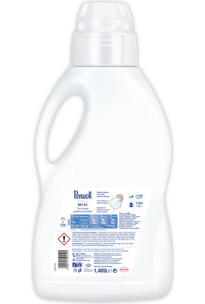 Perwoll Hassas Bakım Sıvı Çamaşır Deterjanı 1,5L (27 Yıkama) Beyaz Yenileme