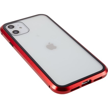 İPhone 11 Anti-Peeping Manyetik Kılıf için Çift Taraflı Temperli Cam+Mıknatıs Emilim Metal Tampon Çerçevesi Tam Vücut Koruma Kapağı (Yurt Dışından) fırsatları