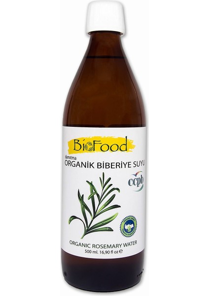 Damıtma Organik Biberiye Suyu 500 ml fırsatları