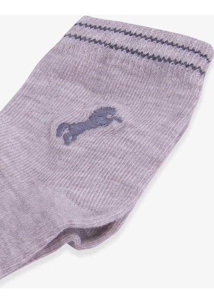 Erkek Çocuk Soket Çorap At Nakışlı 1-2-13-14 Yaş, Bej fiyatları