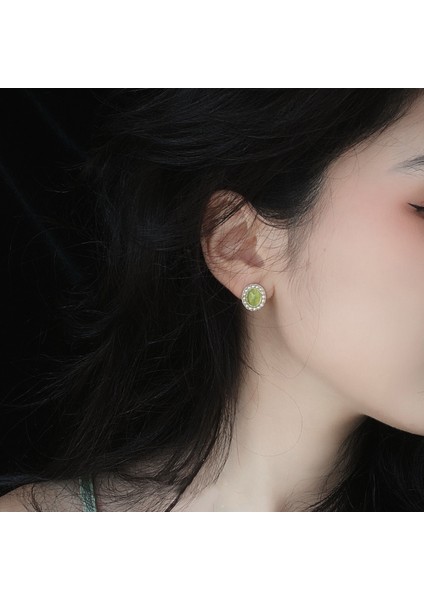 925 Ayar Gümüş Fransız Vintage Duygu Küpeleri, Inci Küpeler, Sade ve Çok Yönlü (Yurt Dışından) modelleri