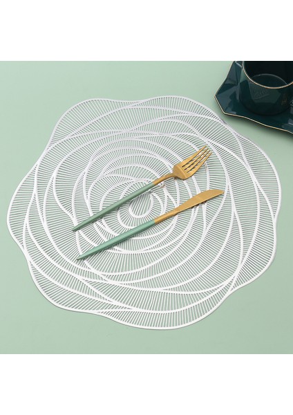 6pcs Yerleri Pvc Yavaş Yerleri Evi Yemekleri'ne Uyuyor (Yurt Dışından)