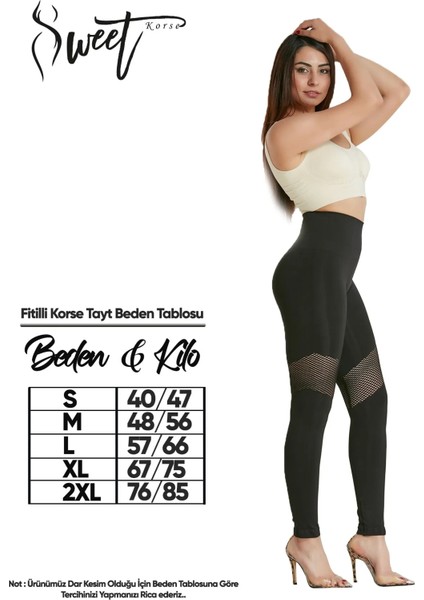 Fitilli Detaylı Tayt Fitilli Korse fırsatları