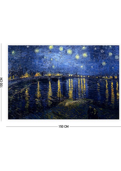Van Gogh Yıldızlı Gece 2 Duvar Örtüsü Halısı
