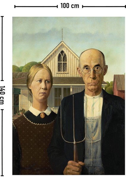 American Gothic Duvar Örtüsü Halısı