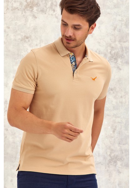 Volant Erkek Polo Tişört - Bej fiyatları