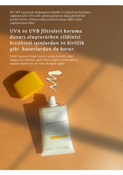 Güneş Koruyucu Yüz Kremi 50+ Spf 50 Ml