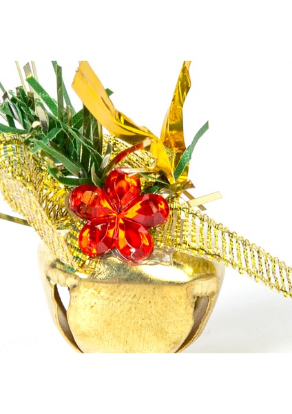 Yılbaşı Süsü Çan 6'lı Paket Dore 2.5x4,5 Cm. modelleri