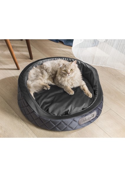 Elegance Yuvarlak Minderli Evcil Hayvan Kedi Köpek Yatağı
