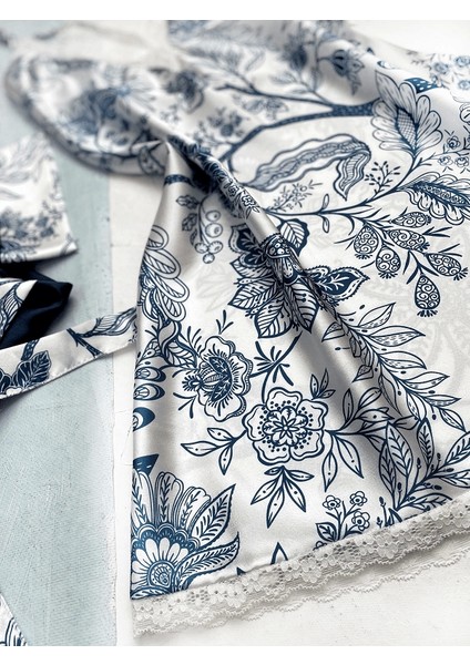 Çiçekli Sabahlık Gecelik Takım modelleri