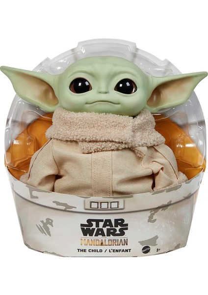 Mattel Star Wars The Child Pelüş Oyuncak, 28 Cm'lik Küçük ve Yumuşak Figür, Hayranlar Için Koleksiyona Uygun GWD85