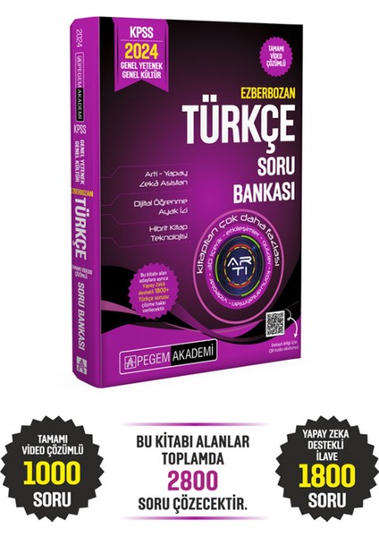 2024 KPSS Genel Yetenek Genel Kültür Ezberbozan Türkçe Soru + Deneme