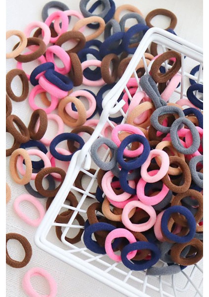 100 Adet Havlu Lastik Mini Toka Seti Çantalı Paket fiyatları