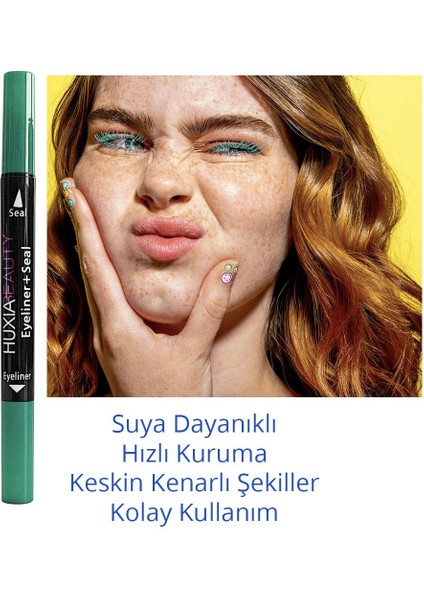 Kuyruk Damgalı Çift Başlı Eyeliner - Çabuk Kuruyan Kuyruk Eyeliner Damgası fiyatları