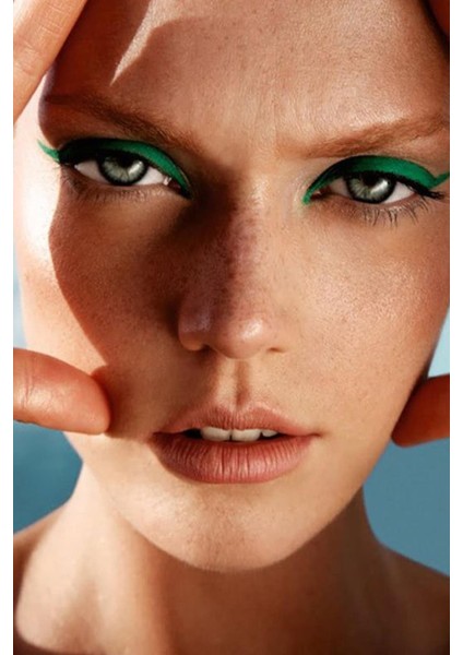 Kuyruk Damgalı Çift Başlı Eyeliner - Çabuk Kuruyan Kuyruk Eyeliner Damgası