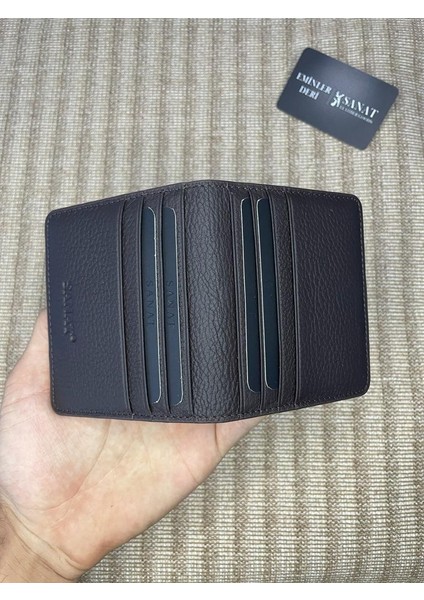 SL-06390 Çıtçıtlı Para Koyma Bölmeli Şık Erkek Cüzdanı & Kartlığı Sanat Leather modelleri