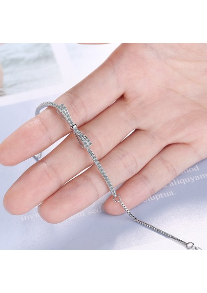 Bayan Fiyonklu ve Zirkon Taşlı Bileklik (Yurt Dışından) fiyatları