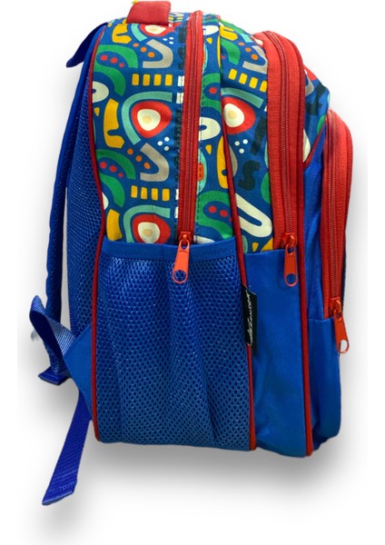 3 Gözlü Beslenmeli Ilkokul Çantası – Mavi – Robot Kedi (Ortapedik Sırt Destekli) fiyatları