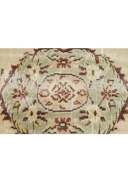 Gerçek El Dokuma Eskitme Halı 141 x 247 cm 10121 fırsatları