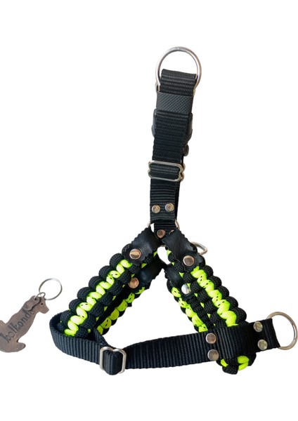 Köpek göğüs tasması küçük ırk paracort örgü göğüs ölçüsü:25-60cm ayarlamalı dog harness GT2-16
