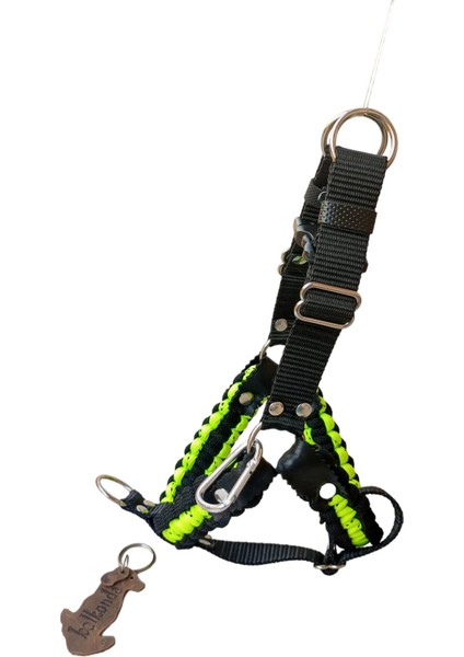 Köpek göğüs tasması küçük ırk paracort örgü göğüs ölçüsü:25-60cm ayarlamalı dog harness GT2-16