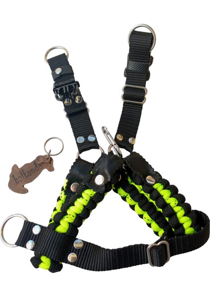 Köpek göğüs tasması küçük ırk paracort örgü göğüs ölçüsü:25-60cm ayarlamalı dog harness GT2-16