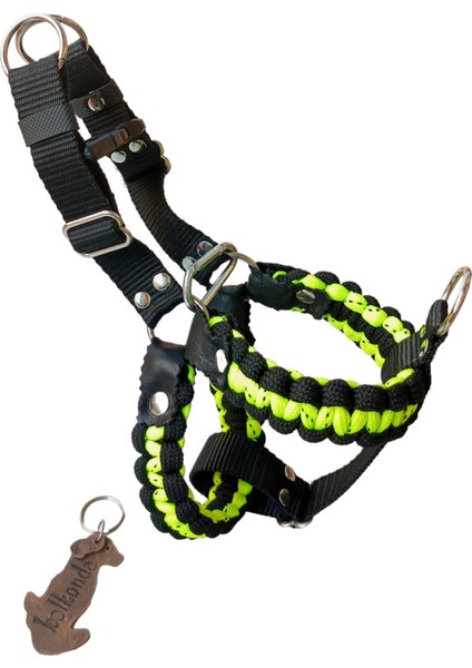 Köpek göğüs tasması küçük ırk paracort örgü göğüs ölçüsü:25-60cm ayarlamalı dog harness GT2-16