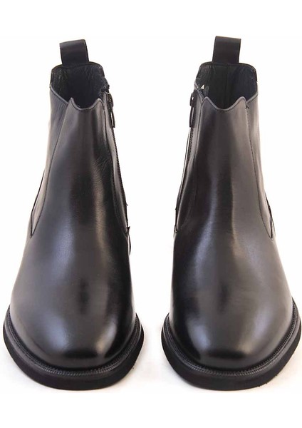 Deri Siyah Erkek Bot 3700-12 modelleri