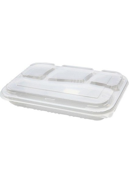 Kebap Kabı 4 Bölmeli 75 Adet fiyatları