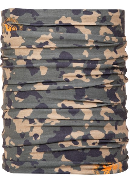Kamuflaj Desenli Dikişsiz Bandana & Boyunluk