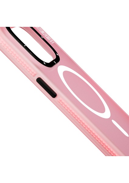 iPhone 14 Pro Uyumlu Kılıf Magsafe Kablosuz Şarj Özellikli Youngkit Colored Sand Serisi Kapak