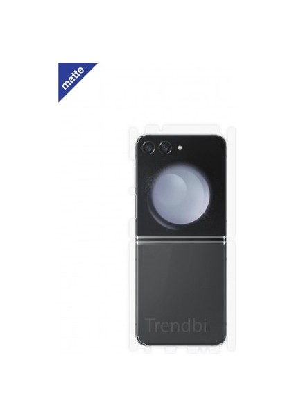 Galaxy Z Flip 5 Mat Arka Yan Koruyucu Poliüretan Film