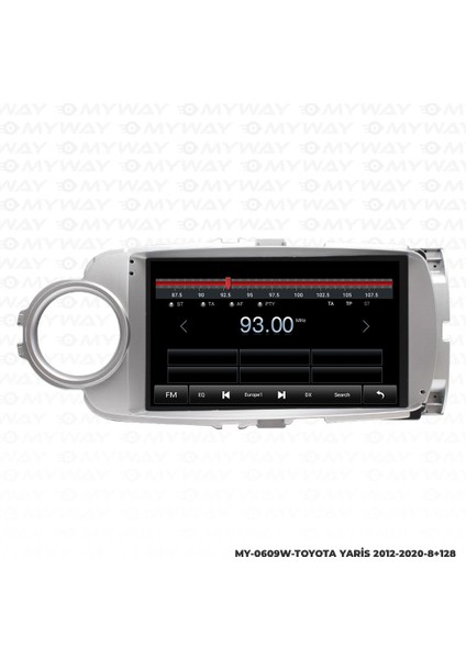 Toyota Yaris Android 12 Multimedya Carplay 4gb RAM+64GB HDD 2012-2020 Navigasyon Ekran fırsatları