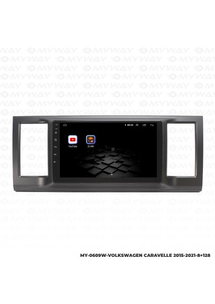 Volkswagen Caravelle Android 12 Multimedya Carplay 4gb RAM+64GB HDD 2015-2021 Navigasyon Ekran
