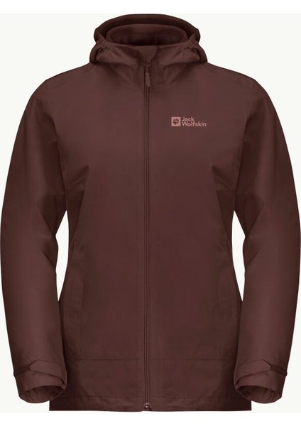 Moonrise 3 in 3 Bordo Kadın Outdoor Ceketi 1115621-2866