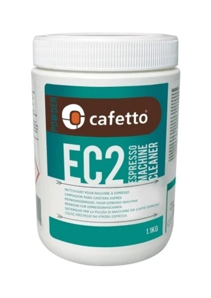 Cafetto Ec2 Geleneksel Espresso Kahve Makinesi Temizleyicisi Organik Temizleme Tozu 1100 gr