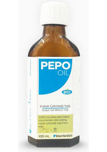 PEPO Oil / Kabak Çekirdeği Yağı 100 ml