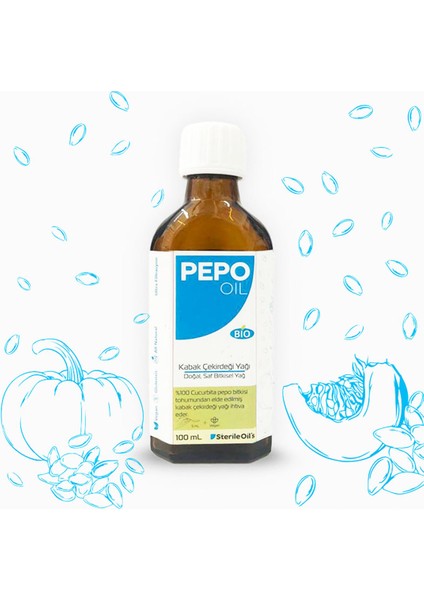 PEPO Oil / Kabak Çekirdeği Yağı 100 ml