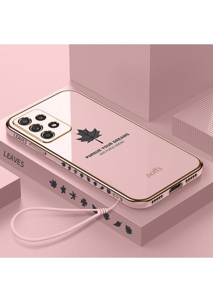 Samsung Galaxy A32 5g Elektroliz Kaplama Telefon Kılıfı Kemerli (Yurt Dışından)